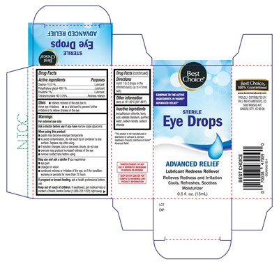 Best Choice Eye Drops Advanced Relief 15ml (Best Choice Advanced Relief Eye Drops 15ml)
